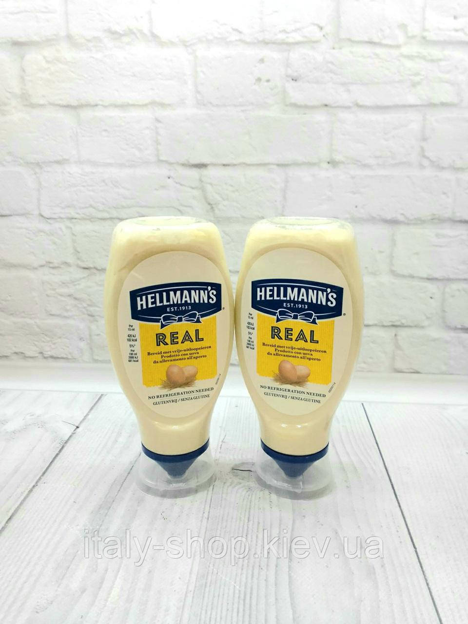 Майонез Hellmann's Rea мл/l 404г Італія