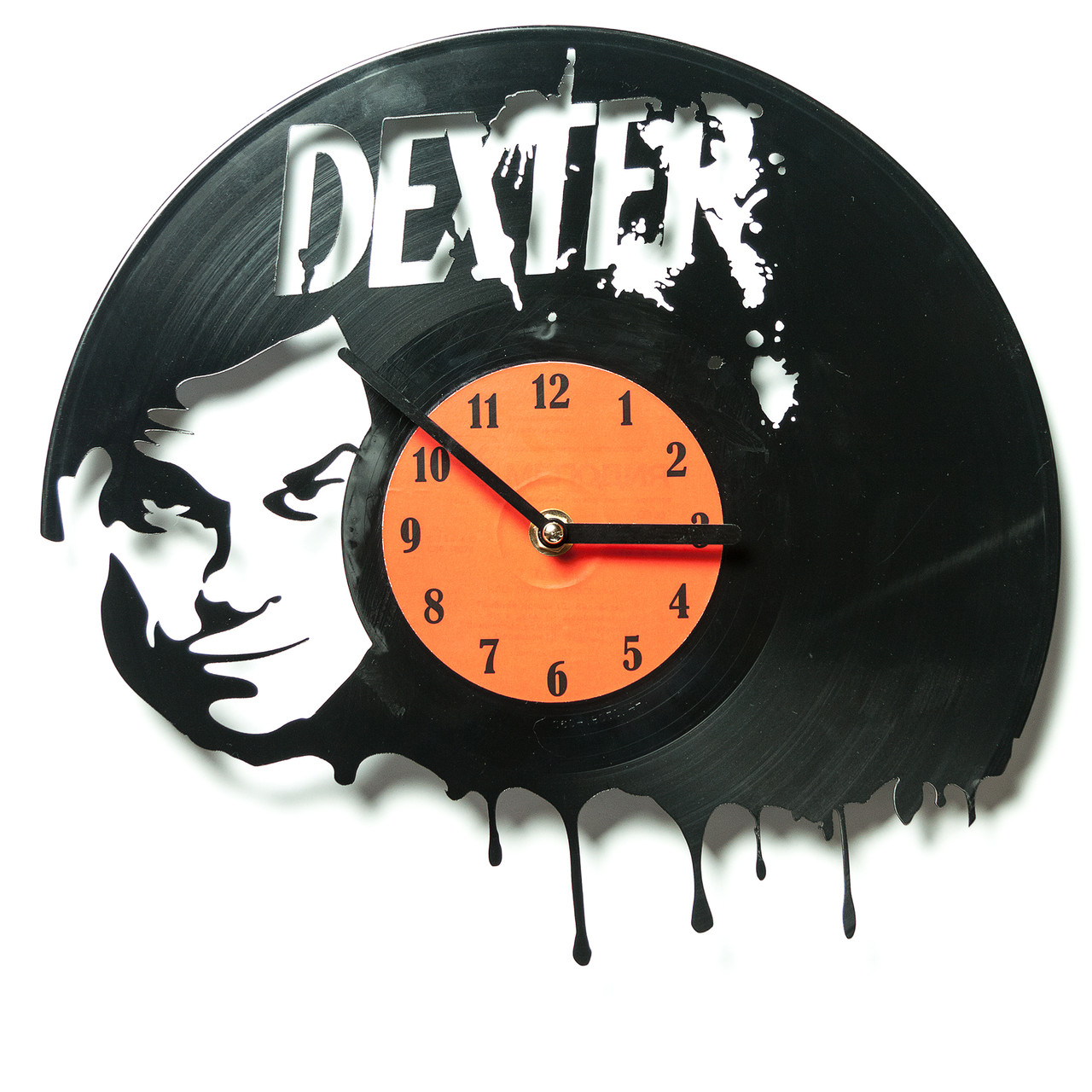 Годинник вінілові Dexter оригінальний подарунок прикольний