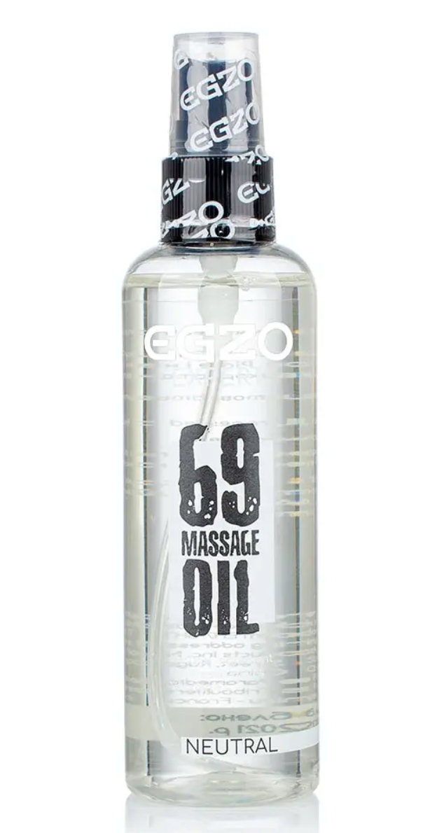 Органічне масажне масло EGZO Expert - Neutral, з вітаміном Е, 100 мл