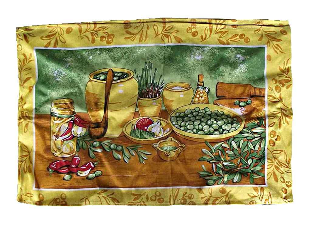 Рушник Кухонний (льон), Серветка (45х75см) — Купить Недорого на Bigl.ua ...