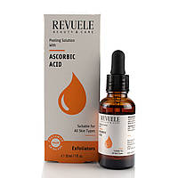 Пілінг з аскорбіновою кислотою, Repleshing Serum with Ascorbic Acid, Revuele, 30 ml