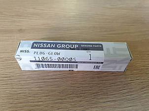 NISSAN (Original) 1106500Q0S — Свічка накала на Рено Меган 4 K9K 1.5dci, фото 2