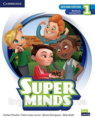 Англійська мова. Super Minds (2nd Edition) 1 Workbook with Digital Pack