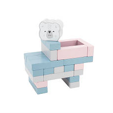 Дерев'яна настільна гра Viga Toys PolarB Дженга 54 деталі (44011), фото 5
