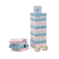 Дерев'яна настільна гра Viga Toys PolarB Дженга 54 деталі (44011), фото 3