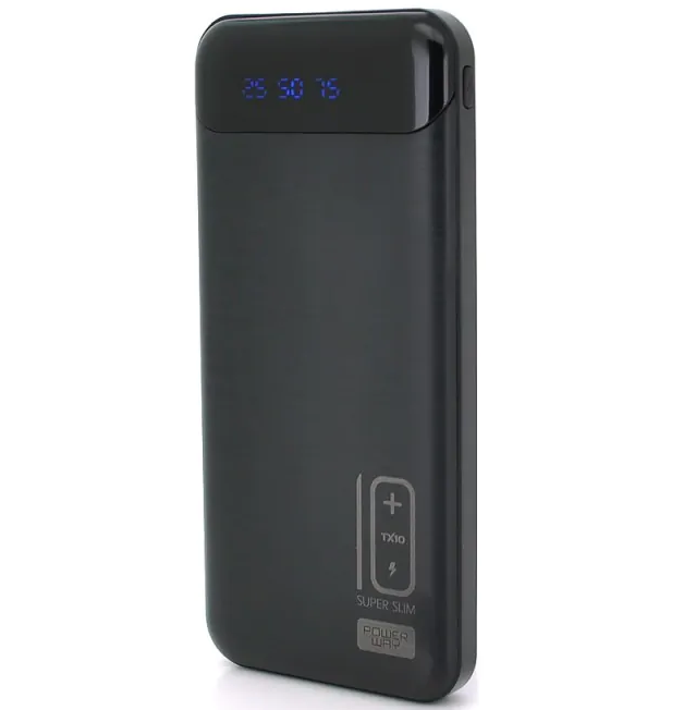 Універсальна батарея Power Bank Powerway TX10 10000mAh (Чорний)