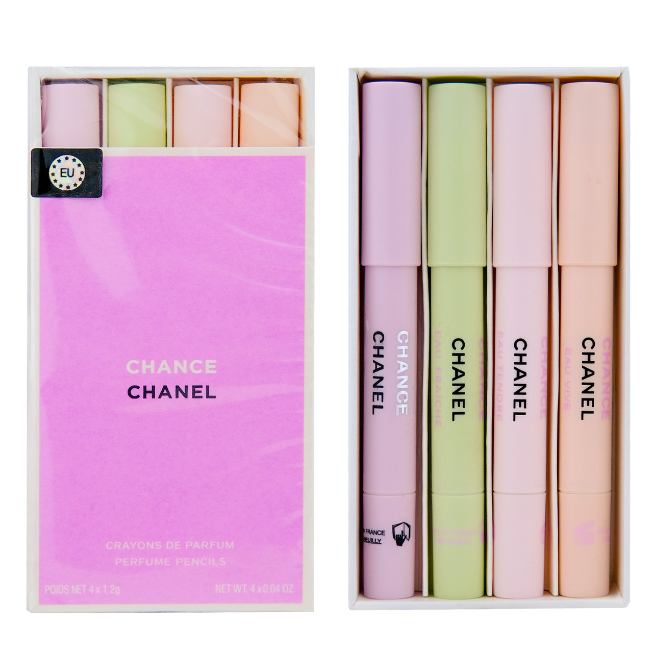 Парфумерний набір Chanel Chance 4 в 1 (Euro)