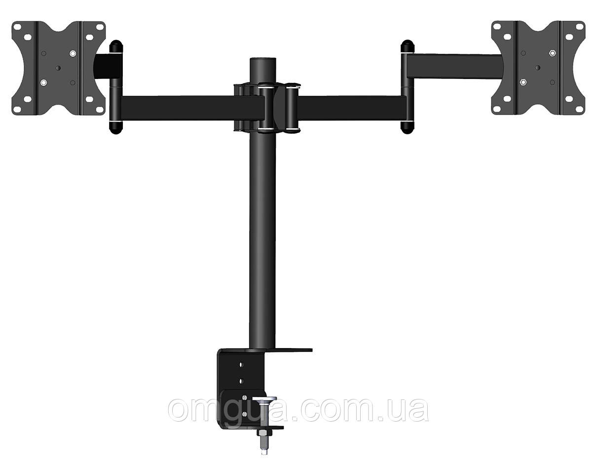 Кріплення моніторів настільне KSL DM32T, 2 монітори