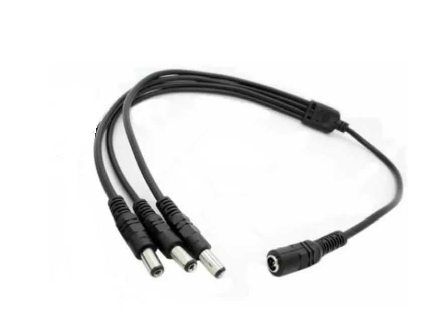 Разветвитель Питания Gpon Шнур Кабель DC на 3DC 5,5*2,1мм Тройник ...