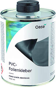 Клей з пензликом для плівки ПВХ, OASE (1000 мл) для склеювання ПВХ плівки, ремкомплект для пвх плівки PVC
