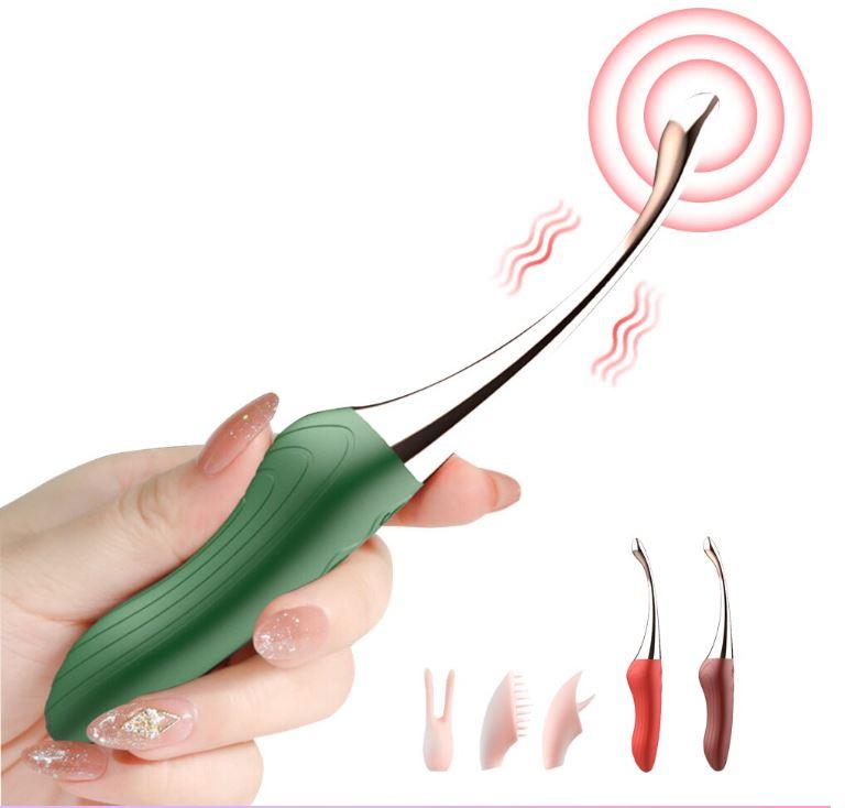 Чудовий масажер точки G зі змінними насадками, фото 1