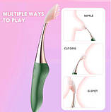 Чудовий масажер точки G зі змінними насадками, фото 4