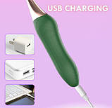 Чудовий масажер точки G зі змінними насадками, фото 7