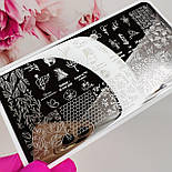 Пластина для стемпінгу RR-92 на пластиковій основі (Патріотична), фото 2