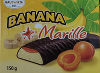 Суфле Hauswirth Banana Plus Marille, 150г