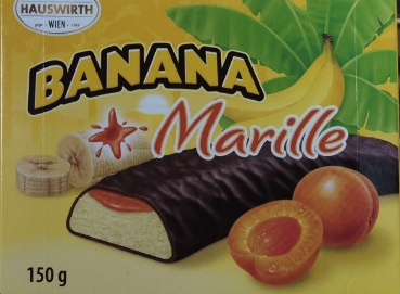 Суфле Hauswirth Banana Plus Marille, 150г - фото 1 - id-p1753449227