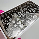 Пластина для стемпінгу RR-94 на пластиковій основі, фото 2