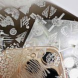 Пластина для стемпінгу RR-96 на пластиковій основі, фото 3