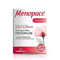 Menopace Original Vitabiotics Менопейс Оригинал Витамины для Женщин во Время Менопаузы 30 кап Великобритания