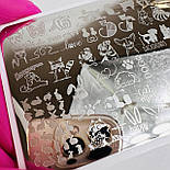 Пластина для стемпінгу RR-97 на пластиковій основі, фото 3