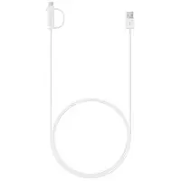 Дата-кабель Samsung 1.5m USB (тато) - microUSB/USB Type C (тато) White