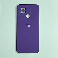 Чохол Silicone Case Soft-Touch Xiaomi Redmi 10C Grape