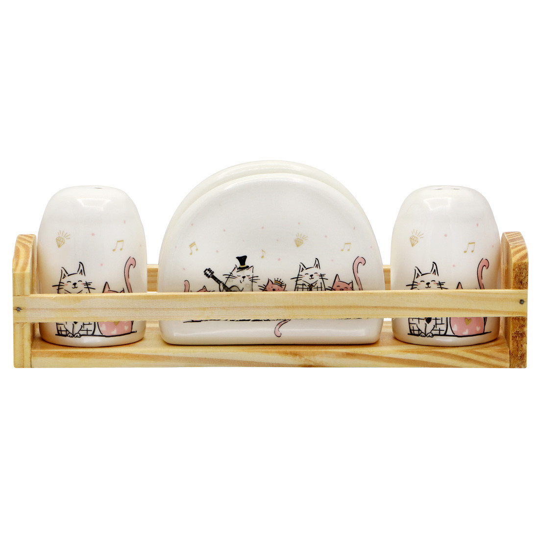 Набір для спецій "Котики, що співають" ZF 3529 SC