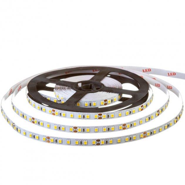 Світлодіодна стрічка SMD 2835/120 24V біла холодна (7000-8000K) IP20 Код.52398