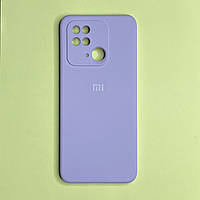 Silicone Case Soft-Touch for Xiaomi Redmi 10C Lilac