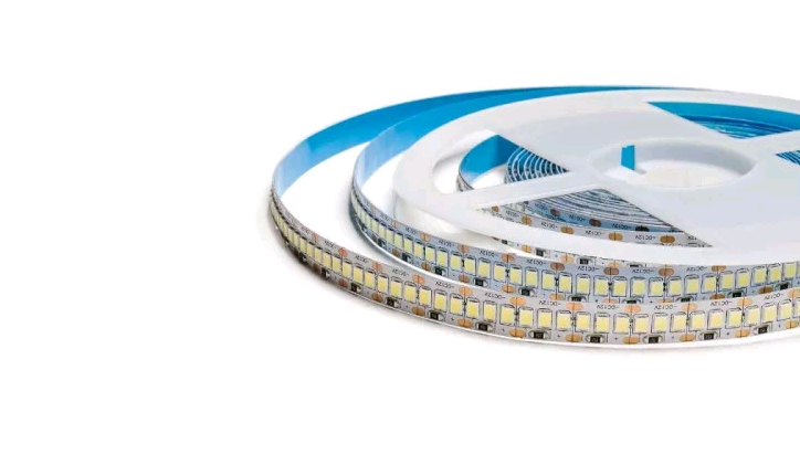 Світлодіодна стрічка SMD 2835/168 24V біла тепла 2700-3500К IP20 Код.52339, фото 1