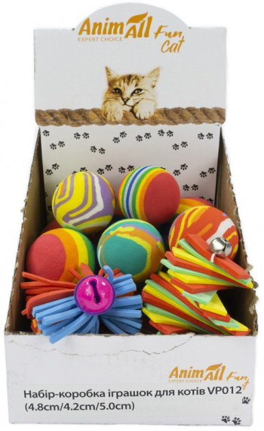Набір іграшок AnimAll Fun Cat для кішок VP010 — 36 шт.