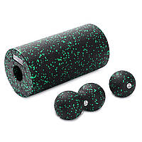 Массажный набор Cornix (Ball 8 см, Duoball 8 х 16 см и Foam Roller 30 х 15 см) XR-0079