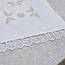 Рушник для ікон, авторська вишивка, Грета, колір - білий., фото 2