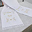 Рушник для ікон, авторська вишивка, Грета, колір - білий., фото 4