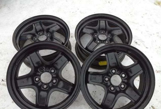 Диски комплект 4шт на Renault Sandero StepWay ,Logan оригінал -403002053R стальные Сандеро логан, фото 1