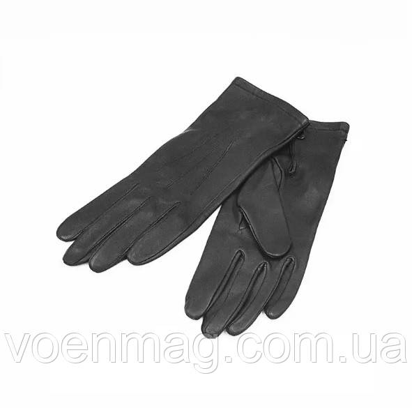 Рукавички шкіряні gloves men`s black (Великобританія), Оригінал