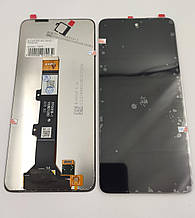 Дисплей для мобільного телефона Moto G22, чорний, з тачскрином