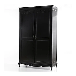 Шафа дводверна "Моне" з натурального дерева з різьбленням