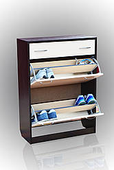 Обувница 2-я з ящиком 700*300*960 колір Горіх Лісовий