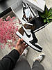 Кросівки Nike Air Jordan 1 Retro Dark Mocha Brown взуття Найк Джордан 1 Ретро коричневі високі шкіряні чоловічі жіночі підліткові, фото 2