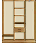 Передпокій Делла Light МАКСІ-Меблі Венге мегия/Дуб сонома (11215), фото 6