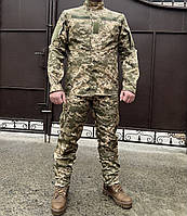 Армейская форма пиксель ВСУ 44-60р летняя мужская тактическая форма ММ14 ЗСУ рип-стоп костюм пиксель военный