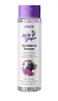 Двофазний засіб для демакіяжу очей з екстрактом виноградних кісточок Unice, 110 мл