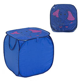 Кошик для іграшок Слоник (45х45х46см, у пакеті) С 36586
