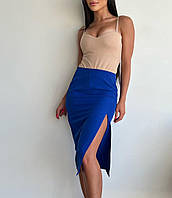 Женская юбка карандаш футляр Ткань: Костюмка Размер 42-44, 46-48