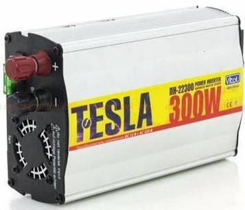 Перетворювач напруги 12V-220V, 300W, USB-5VDC0.5A модифікована синусоїда TESLA ПН-22300