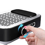 4в1 Ручка-фрезер на USB, 45000 об/хв. + витяжка BQ-858-3 Pro на акумуляторі, 80W + LED лампа №2, фото 3