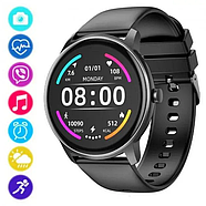 Розумний годинник Smart Watch Hoco Y4 + магнітна зарядка (Чорний), фото 2