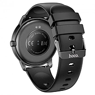 Розумний годинник Smart Watch Hoco Y4 + магнітна зарядка (Чорний), фото 3
