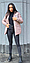 Жіноча демісезонна куртка тепла стьобана на силіконі вільна, розміри 42/44, 46/48 у різних кольорах, фото 9